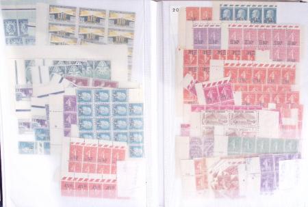 1900-1941,  Stock de France neuf **,  commençant du