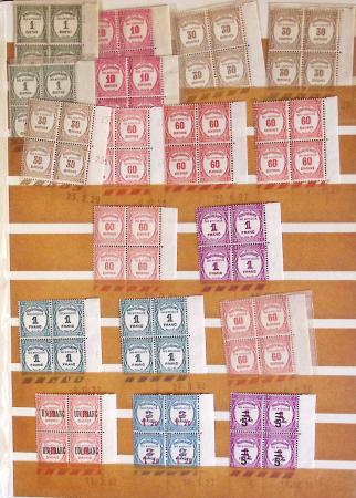 1877-1945, Collection de millésime et coins daté neufs,
