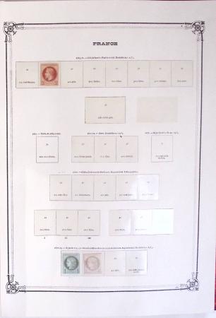 1900-1944, Collection de France dans un classeur Y