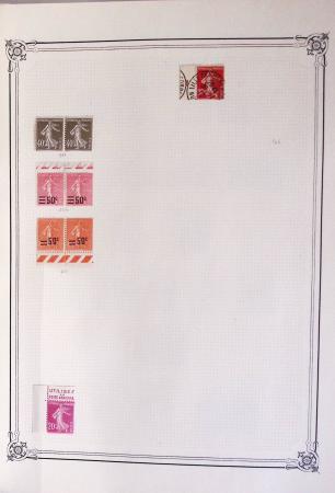 1900-1944, Collection de France dans un classeur Y