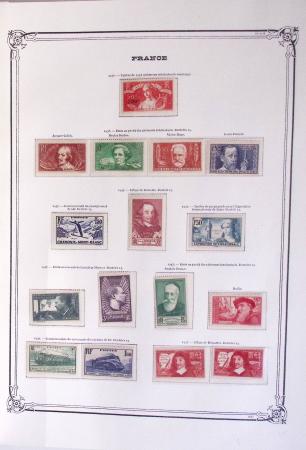 1900-1944, Collection de France dans un classeur Y