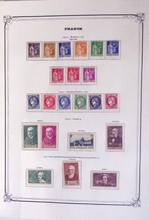 1900-1944, Collection de France dans un classeur Y