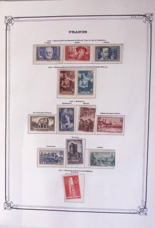 1900-1944, Collection de France dans un classeur Y
