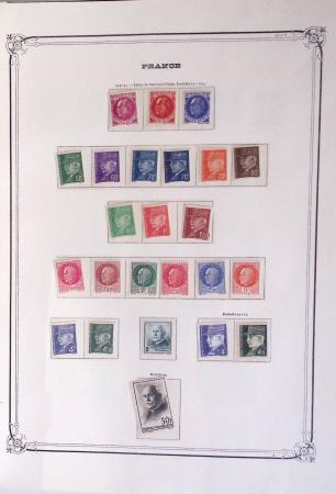 1900-1944, Collection de France dans un classeur Y