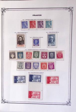 1900-1944, Collection de France dans un classeur Y