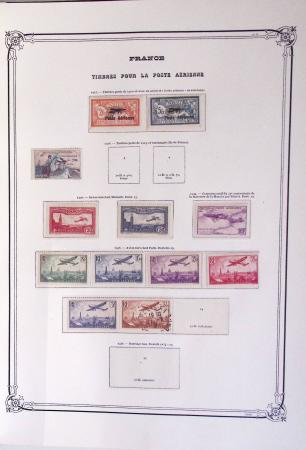1900-1944, Collection de France dans un classeur Y