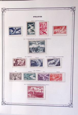 1900-1944, Collection de France dans un classeur Y
