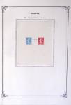 1900-1944, Collection de France dans un classeur Y