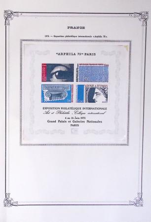 1900-1944, Collection de France dans un classeur Y