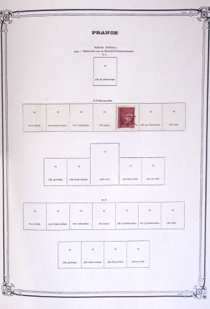 1900-1944, Collection de France dans un classeur Y
