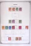 1900-1944, Collection de France dans un classeur Y