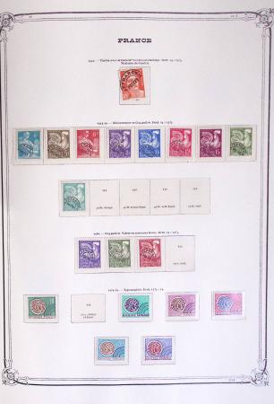 1900-1944, Collection de France dans un classeur Y