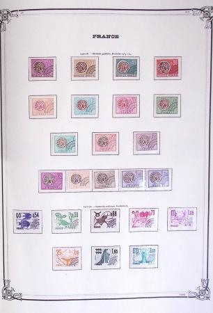 1900-1944, Collection de France dans un classeur Y