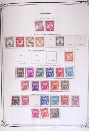 1900-1944, Collection de France dans un classeur Y