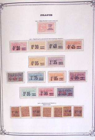 1900-1944, Collection de France dans un classeur Y