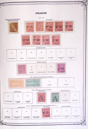 1900-1944, Collection de France dans un classeur Y