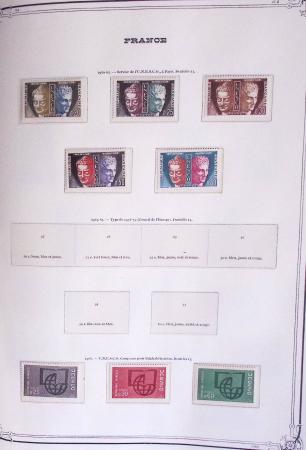 1900-1944, Collection de France dans un classeur Y