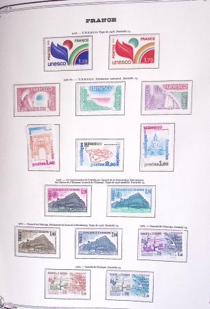 1900-1944, Collection de France dans un classeur Y