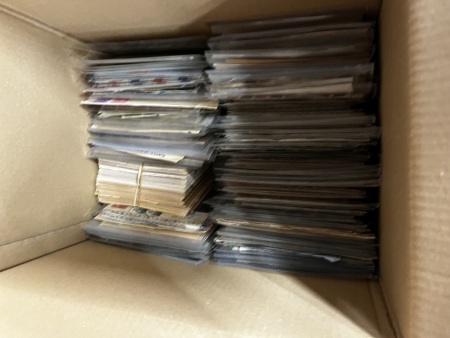 1880-1960 Hundreds of covers and cards from OVERSEAS