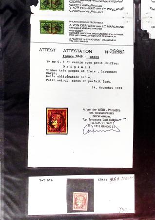 1849-1990, Ensemble de neufs et d'oblitérés en 13 classeurs