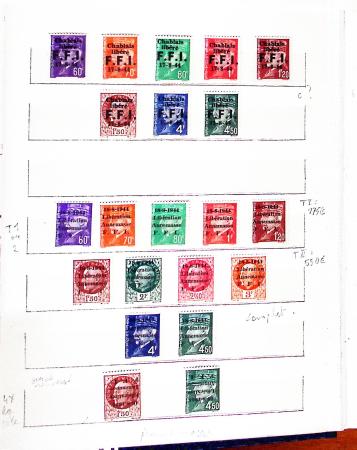 1849-1990, Ensemble de neufs et d'oblitérés en 13 classeurs