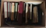 1850-1990, Mint and used estate in 30 stockbooks or