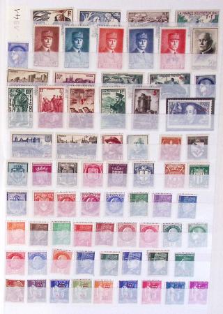 1933-1992, Collection de France neuve, normalement