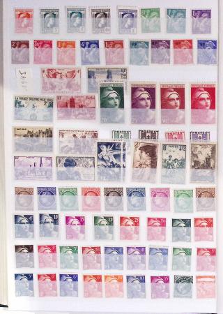 1933-1992, Collection de France neuve, normalement