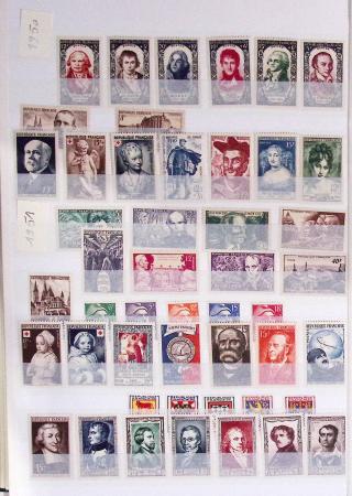 1933-1992, Collection de France neuve, normalement
