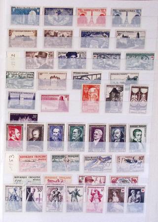 1933-1992, Collection de France neuve, normalement