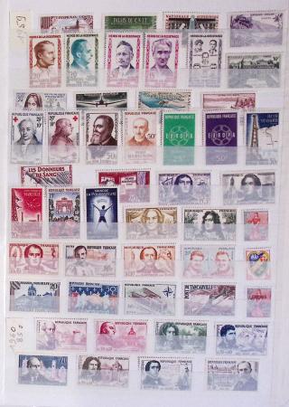 1933-1992, Collection de France neuve, normalement