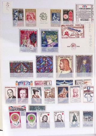 1933-1992, Collection de France neuve, normalement