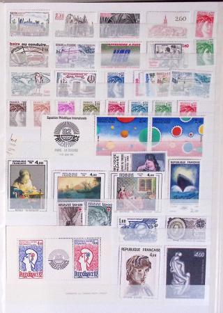 1933-1992, Collection de France neuve, normalement
