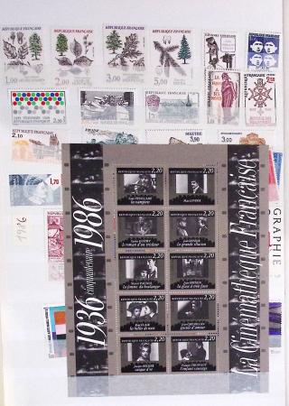 1933-1992, Collection de France neuve, normalement