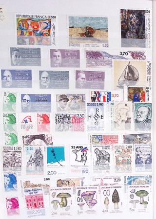 1933-1992, Collection de France neuve, normalement
