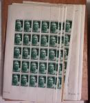 1944-1946, Stock de France en feuille entière/fragment
