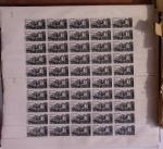 1944-1946, Stock de France en feuille entière/fragment