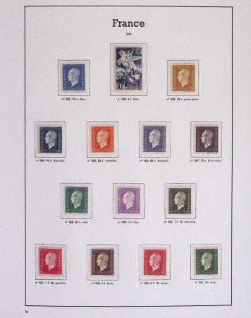 1940-1975, Lot de France avec plusieurs collections