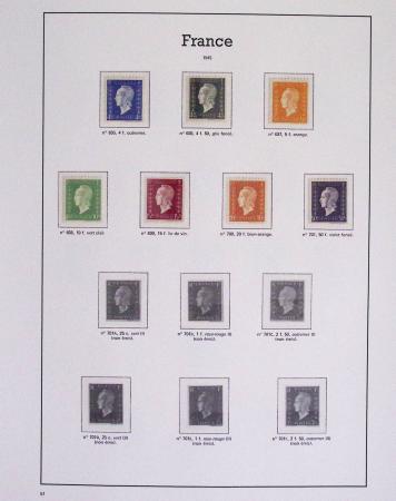 1940-1975, Lot de France avec plusieurs collections