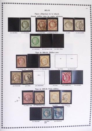 1940-1975, Lot de France avec plusieurs collections