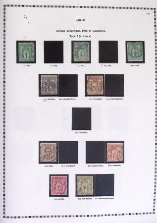1940-1975, Lot de France avec plusieurs collections