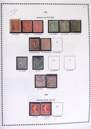 1940-1975, Lot de France avec plusieurs collections