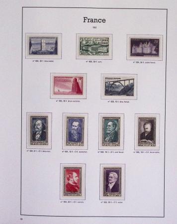 1940-1975, Lot de France avec plusieurs collections
