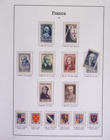 1940-1975, Lot de France avec plusieurs collections