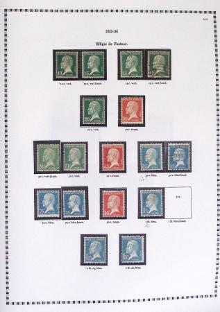 1940-1975, Lot de France avec plusieurs collections