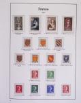 1940-1975, Lot de France avec plusieurs collections