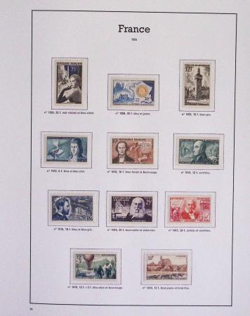 1940-1975, Lot de France avec plusieurs collections