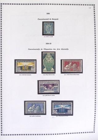 1940-1975, Lot de France avec plusieurs collections