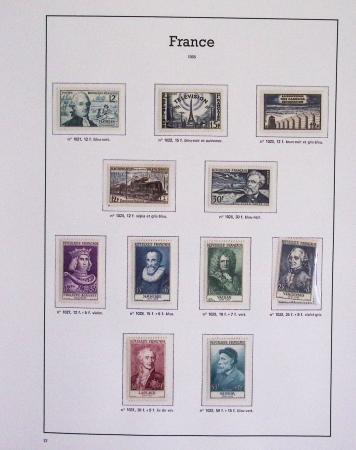1940-1975, Lot de France avec plusieurs collections