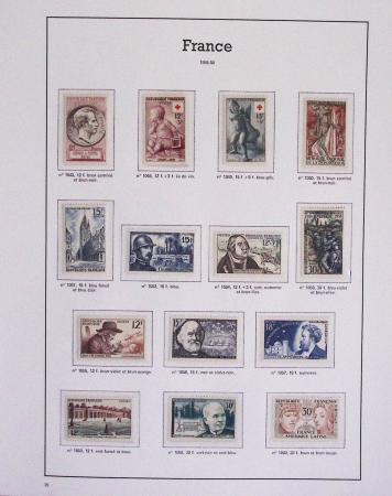 1940-1975, Lot de France avec plusieurs collections